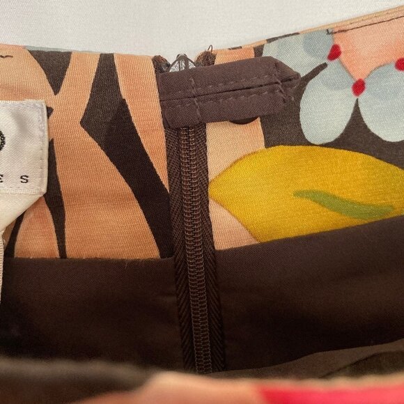 Talbots Multi Color Floral Stretch Pencil Skirt - Picture 12 of 12